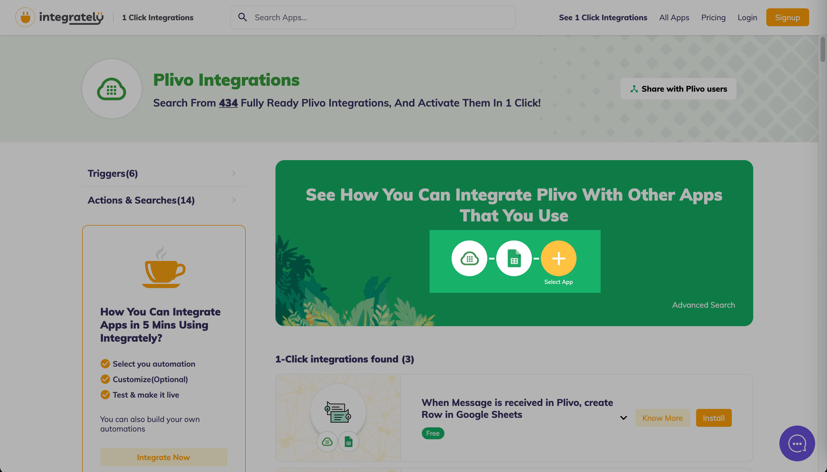 Add Google sheets app with VTS app